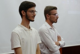 مناقشة سيمنار تسجيل أبحاث علمية في جامعة الأندلس الخاصة للعلوم الطبية